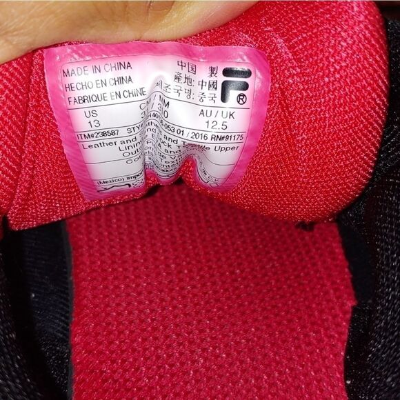 Fila men's trail running shoe sneaker gray size 13 - Picture 10 of 10